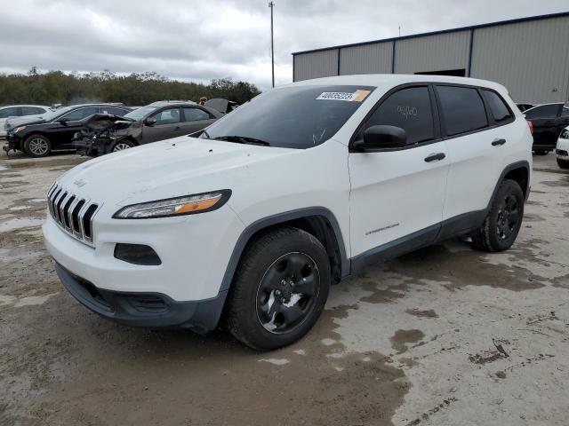 JEEP CHEROKEE S 2016 with VIN 1C4PJMAB6GW295471 - Photo from auction