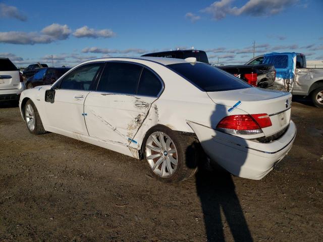 Photo 2 from auction – 2007 BMW 750 with VIN WBAHN83547DT69499