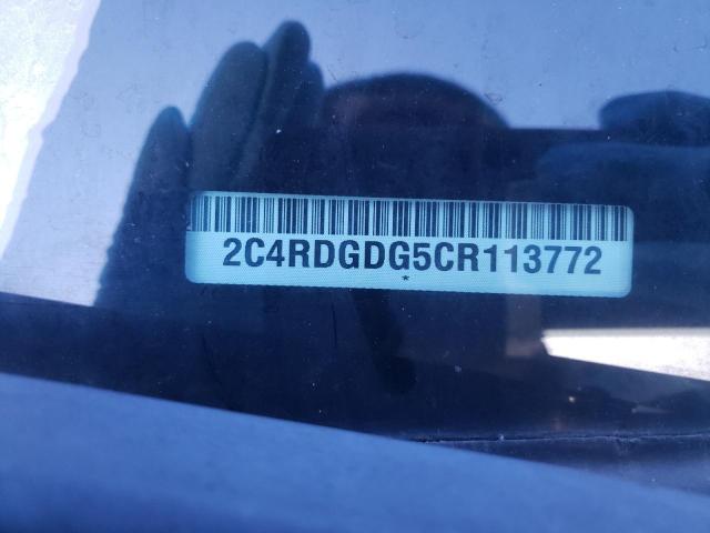 Photo 14 from auction – 2012 DODGE GRAND CARA with VIN 2C4RDGDG5CR113772