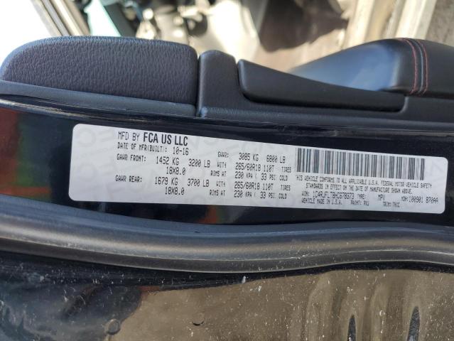 Photo 14 from auction – 2017 JEEP GRAND CHER with VIN 1C4RJFLT8HC678373