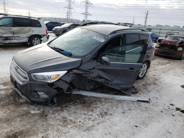 FORD ESCAPE SEL 2018 with VIN 1FMCU9HD3JUB17445 - Photo from auction