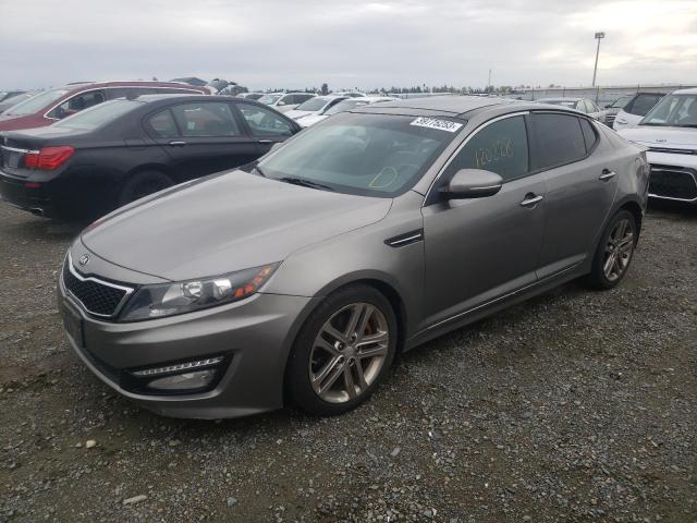KIA OPTIMA SX 2013 with VIN 5XXGR4A62DG153398 - Photo from auction