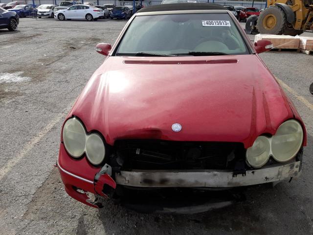 Photo 5 from auction – 2005 MERCEDES-BENZ CLK 320 with VIN WDBTK65J55F157392