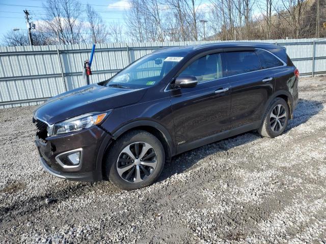 KIA SORENTO EX 2017 with VIN 5XYPHDA54HG191498 - Photo from auction