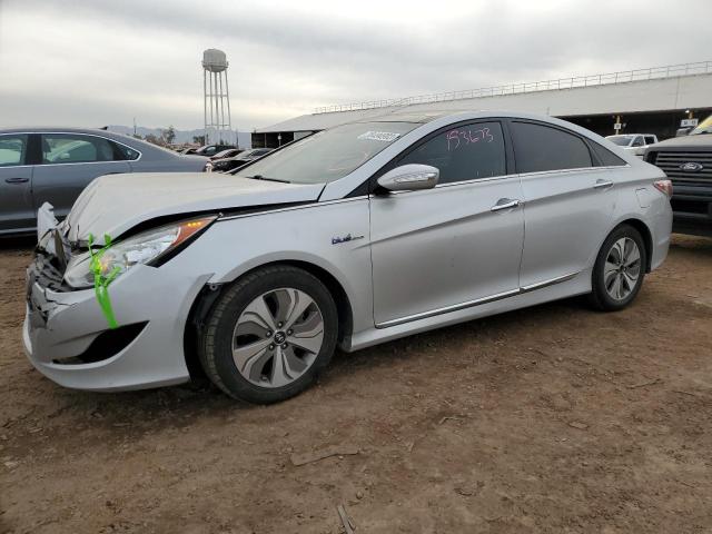 HYUNDAI SONATA HYB 2014 with VIN KMHEC4A41EA116228 - Photo from auction