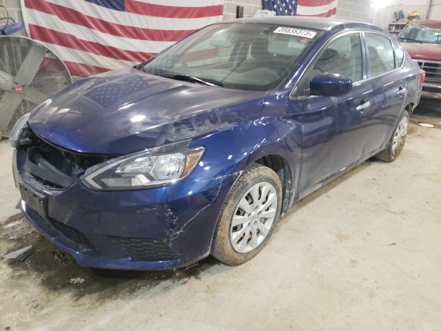 NISSAN SENTRA S 2016 with VIN 3N1AB7AP7GY337741 - Photo from auction