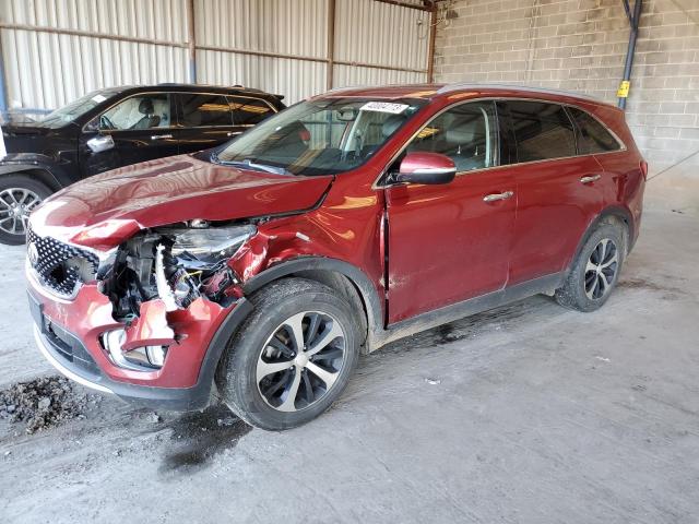 KIA SORENTO EX 2018 with VIN 5XYPH4A55JG396205 - Photo from auction