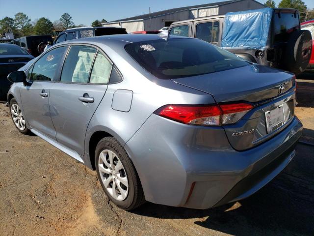 Photo 2 from auction – 2022 TOYOTA COROLLA LE with VIN JTDEPMAE4NJ220567