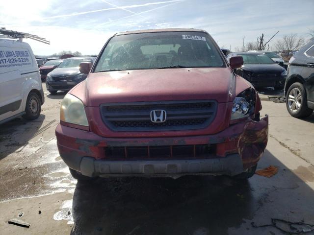Photo 5 from auction – 2005 HONDA PILOT EXL with VIN 5FNYF18655B018406