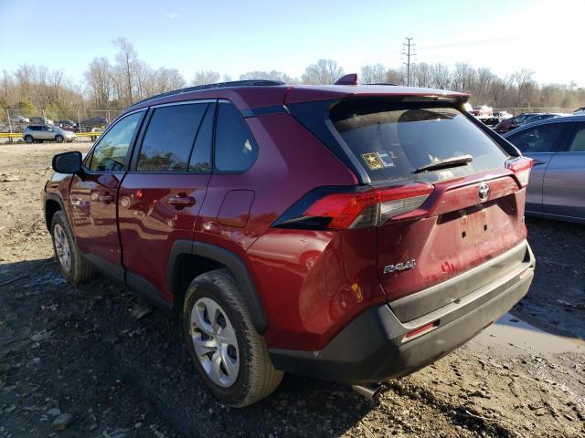 Photo 2 from auction – 2021 TOYOTA RAV4 LE with VIN JTMH1RFVXMD074600