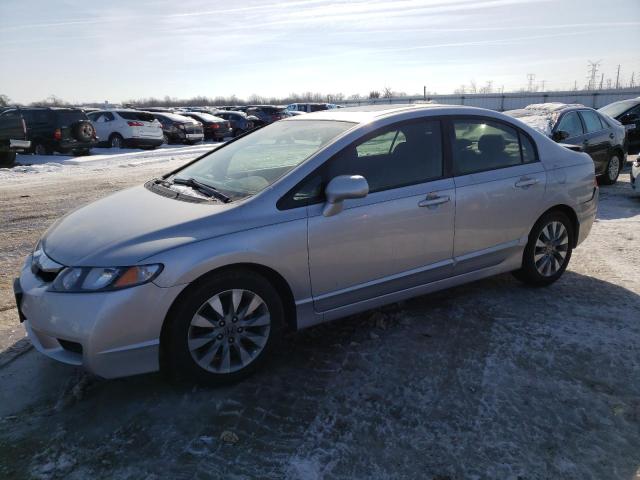 HONDA CIVIC EX 2010 with VIN 19XFA1F83AE005454 - Photo from auction