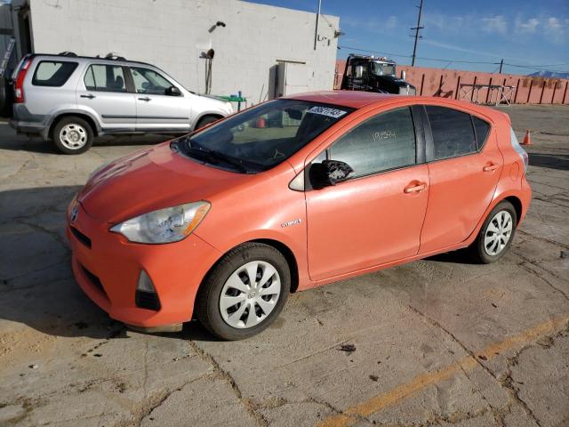 TOYOTA PRIUS C 2014 with VIN JTDKDTB32E1066377 - Photo from auction