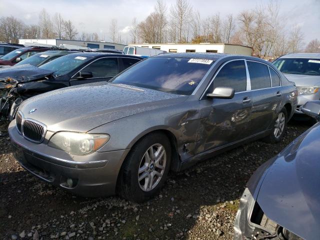 BMW 750 2007 with VIN WBAHN83507DT73629 - Photo from auction