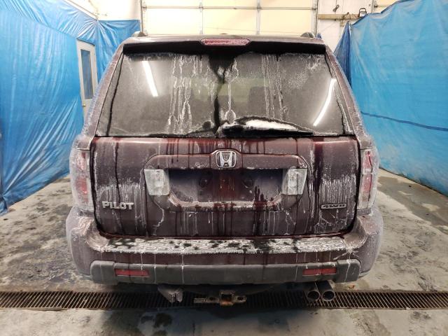 Photo 6 from auction – 2007 HONDA PILOT EXL with VIN 2HKYF186X7H503046