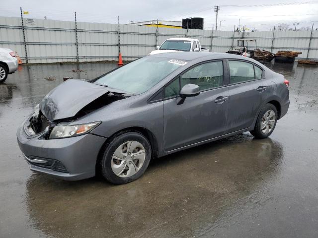 Photo 1 from auction – 2013 HONDA CIVIC LX with VIN 19XFB2F50DE219881