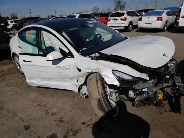 Photo 4 from auction – 2022 TESLA MODEL 3 with VIN 5YJ3E1EAXNF290097