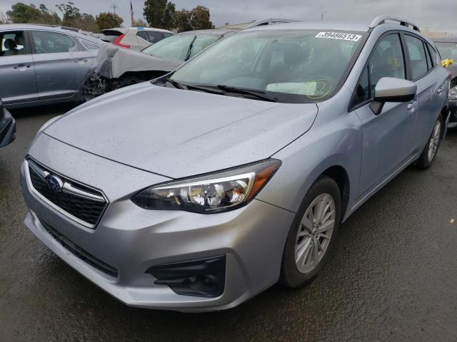 SUBARU IMPREZA PR 2018 with VIN 4S3GTAB62J3738167 - Photo from auction