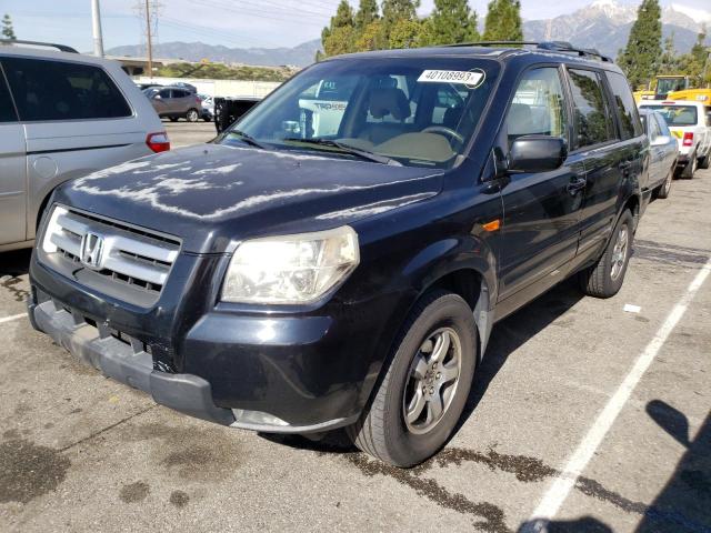 HONDA PILOT EX 2006 with VIN 5FNYF28746B017943 - Photo from auction