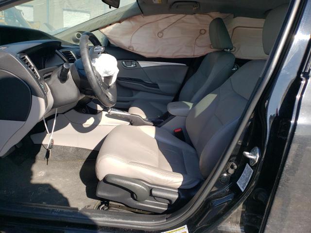 Photo 7 from auction – 2013 HONDA CIVIC EXL with VIN 19XFB2F91DE055995