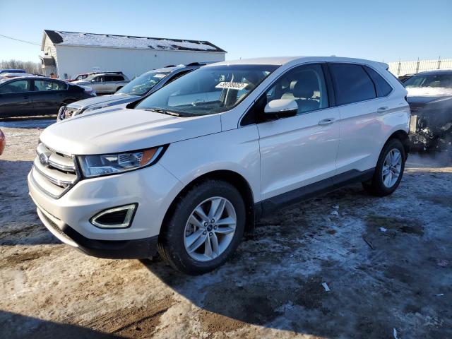 FORD EDGE SEL 2017 with VIN 2FMPK4J98HBC62898 - Photo from auction