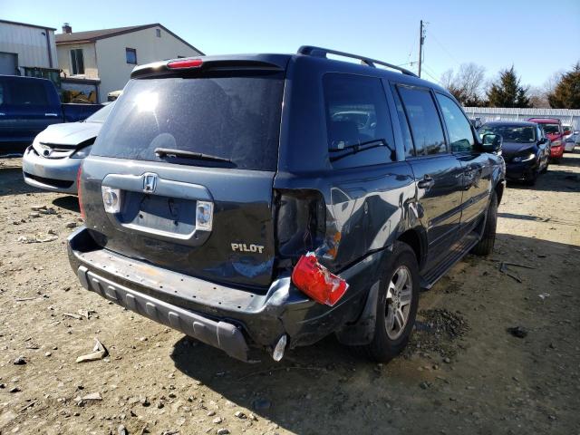 Photo 3 from auction – 2004 HONDA PILOT EXL with VIN 2HKYF18614H593893
