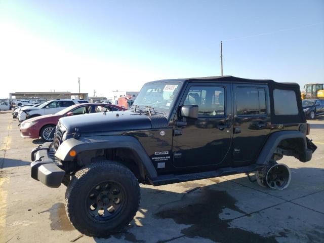 JEEP WRANGLER U 2015 with VIN 1C4BJWDG4FL609356 - Photo from auction