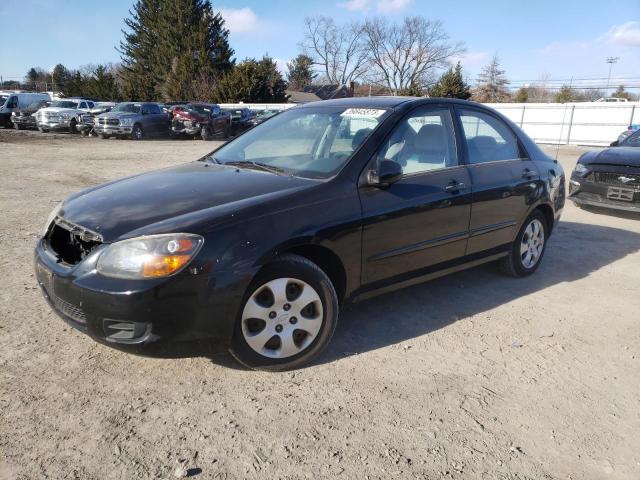 KIA SPECTRA EX 2009 with VIN KNAFE221595625715 - Photo from auction