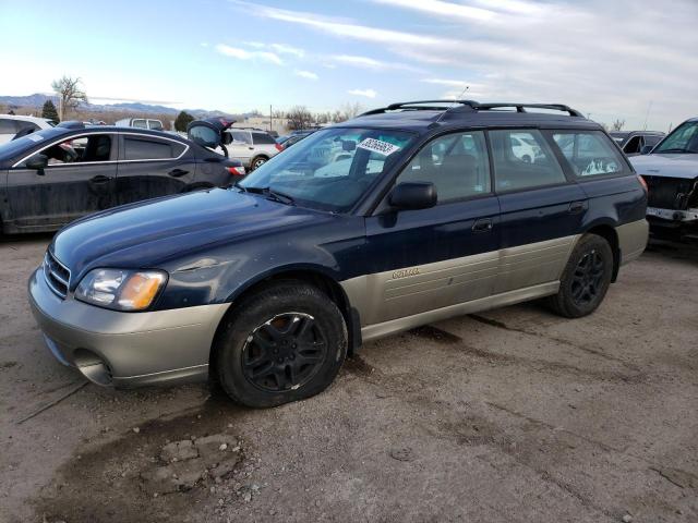 SUBARU LEGACY OUT 2001 with VIN 4S3BH665617619881 - Photo from auction
