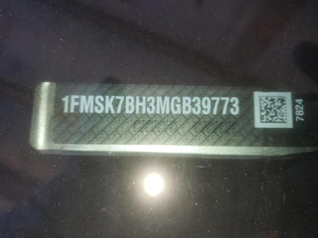 Photo 14 from auction – 2021 FORD EXPLORER with VIN 1FMSK7BH3MGB39773