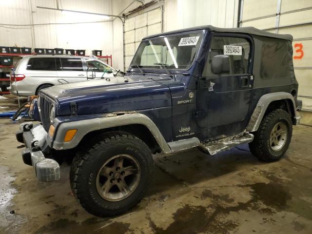 JEEP WRANGLER / 2005 with VIN 1J4FA49S05P316106 - Photo from auction