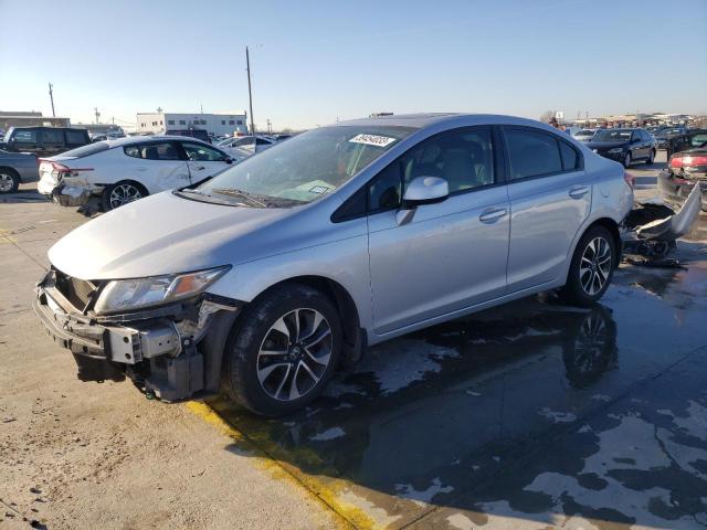 HONDA CIVIC EXL 2013 with VIN 2HGFB2F95DH539612 - Photo from auction
