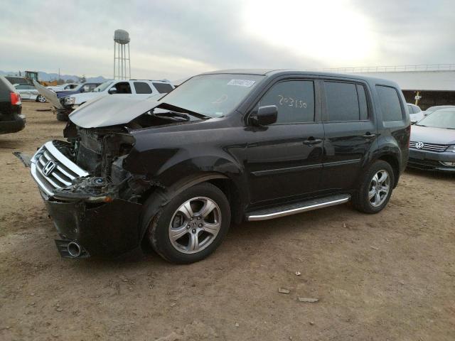 HONDA PILOT EXL 2013 with VIN 5FNYF3H54DB043945 - Photo from auction