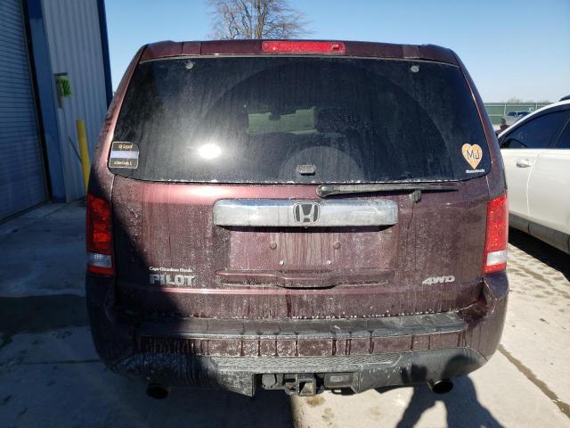 Photo 6 from auction – 2012 HONDA PILOT EXL with VIN 5FNYF4H6XCB045826