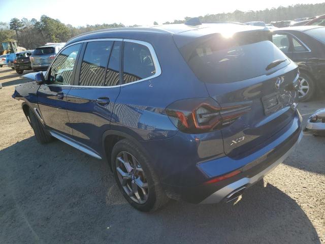 Photo 2 from auction – 2022 BMW X3 XDRIVE3 with VIN 5UX53DP09N9J36588