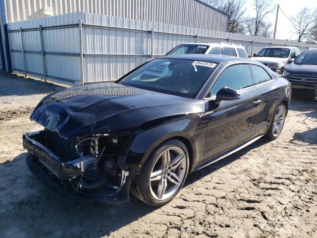 AUDI A5 PREMIUM 2018 with VIN WAUTNAF5XJA076955 - Photo from auction