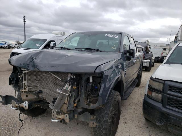 FORD F250 SUPER 2021 with VIN 1FT8W2BTXMED67243 - Photo from auction