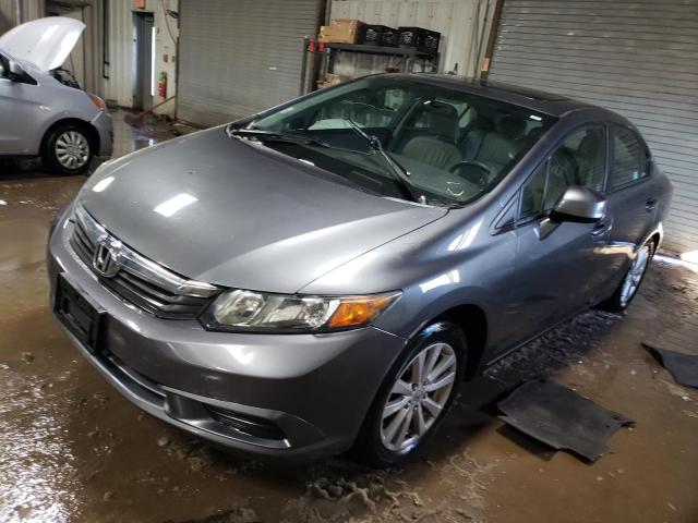 HONDA CIVIC EXL 2012 with VIN 19XFB2F93CE071100 - Photo from auction