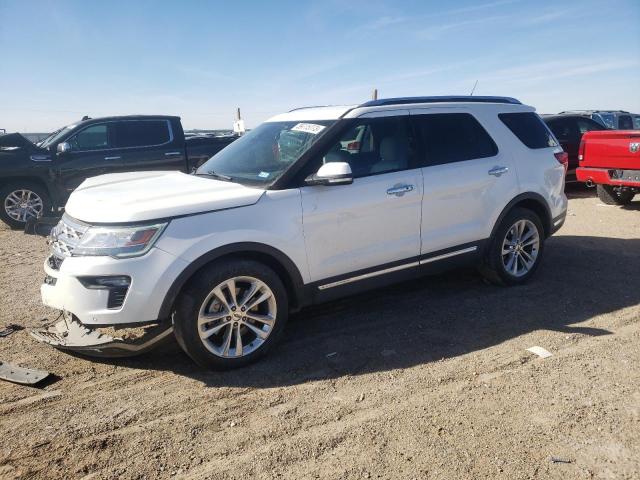 FORD EXPLORER L 2018 with VIN 1FM5K7F89JGB78001 - Photo from auction