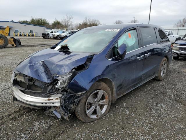 HONDA ODYSSEY EX 2018 with VIN 5FNRL6H51JB094801 - Photo from auction