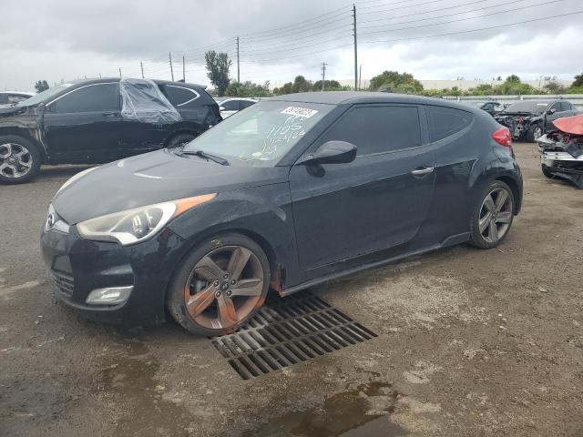 HYUNDAI VELOSTER 2015 with VIN KMHTC6AD3FU219105 - Photo from auction