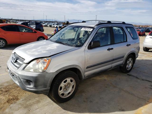 HONDA CR-V LX 2005 with VIN JHLRD68565C004657 - Photo from auction