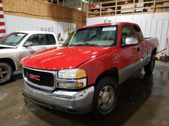 GMC NEW SIERRA 2002 with VIN 2GTEK19T221326876 - Photo from auction