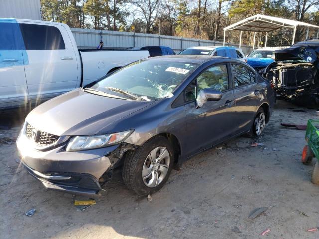 HONDA CIVIC LX 2015 with VIN 19XFB2F52FE088410 - Photo from auction