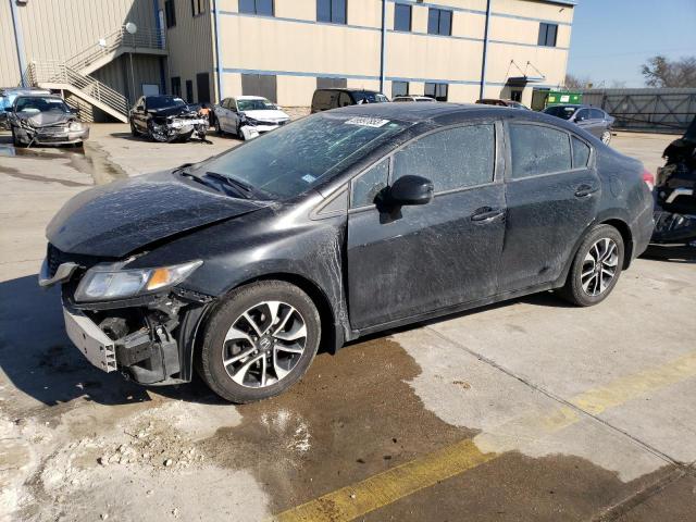 HONDA CIVIC EXL 2013 with VIN 19XFB2F91DE055995 - Photo from auction