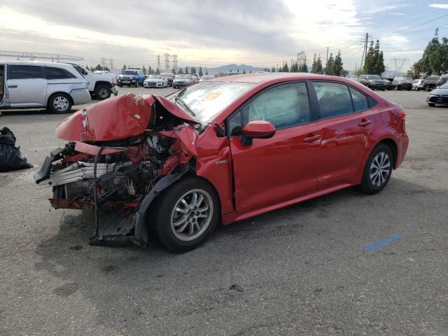 TOYOTA COROLLA LE 2020 with VIN JTDEBRBE9LJ006732 - Photo from auction
