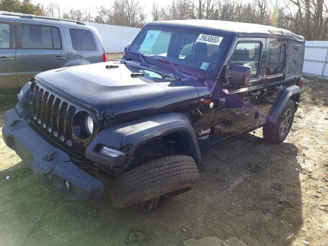 Photo 1 from auction – 2018 JEEP WRANGLER U with VIN 1C4HJXDN3JW207107