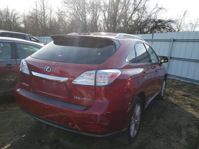 Photo 3 from auction – 2010 LEXUS RX 450 with VIN JTJBC1BA4A2019701