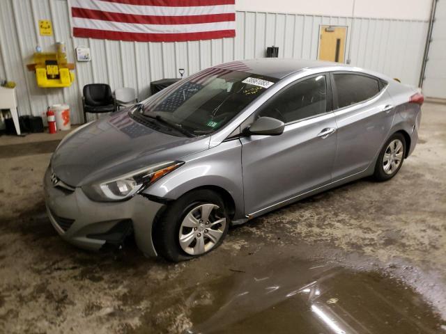HYUNDAI ELANTRA SE 2016 with VIN 5NPDH4AE2GH770029 - Photo from auction