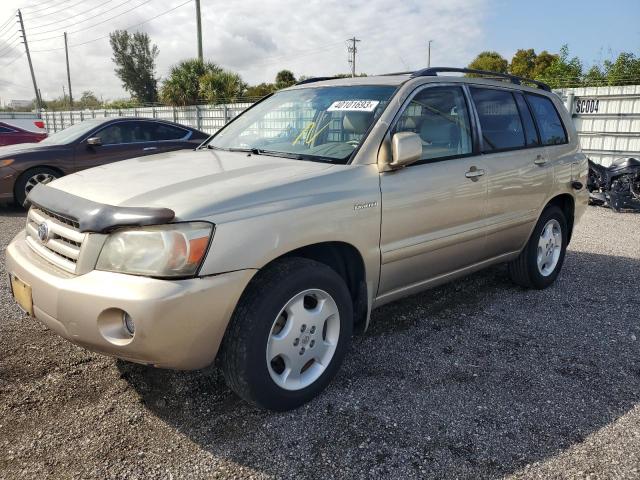 TOYOTA HIGHLANDER 2006 with VIN JTEDP21AX60093999 - Photo from auction