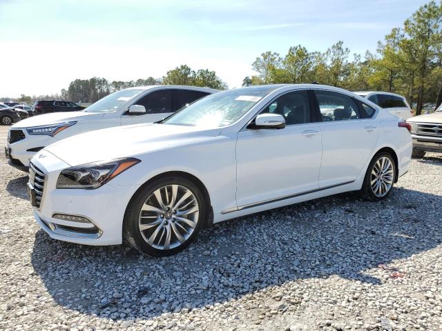 GENESIS G80 ULTIMA 2018 with VIN KMHGN4JF9JU266455 - Photo from auction